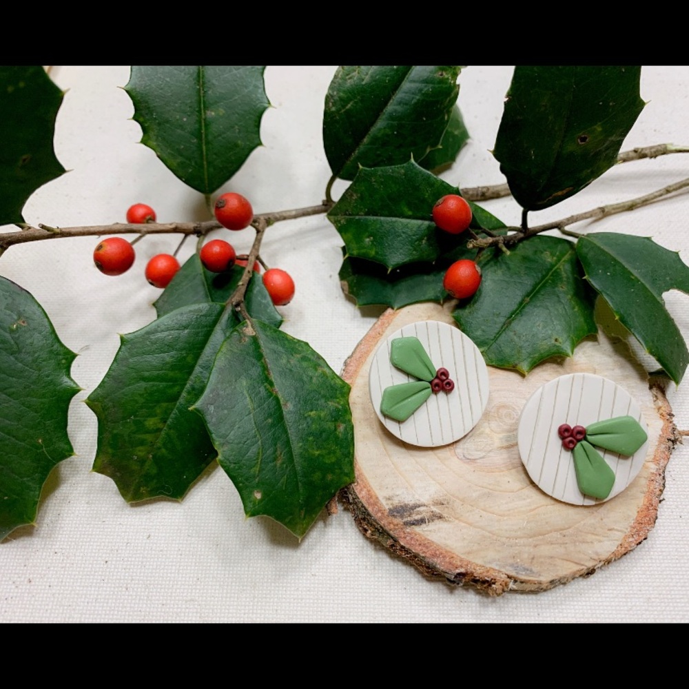 Handmade Polymer Clay Earrings